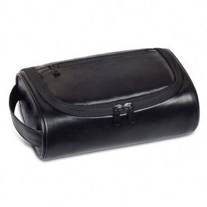 Pochette de maquillage chic en cuir PU - Trousse de toilette et de maquillage vintage pour promotion - Product Image 2