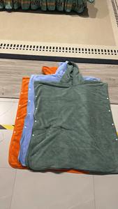 Serviette <span class=keywords><strong>de</strong></span> <span class=keywords><strong>bain</strong></span> à capuche tête d'ours <span class=keywords><strong>de</strong></span> dessin animé mignon polaire en flanelle douce pour les enfants pour un usage domestique peignoir <span class=keywords><strong>Cape</strong></span> à séchage rapide multifonctionnel - Product Image 6