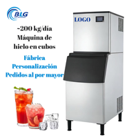 Machine à glaçons en cubes grande capacité BLG – Vente chaude, livraison directe usine, faible bruit, longue durée de vie, excellent rapport qualité-prix – Commandez aujourd'hui !
