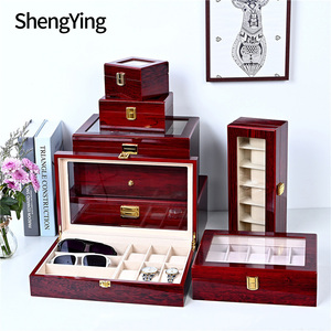 Ensemble de boîtiers de <span class=keywords><strong>montre</strong></span>-bracelet de <span class=keywords><strong>montre</strong></span> de luxe avec logo imprimé personnalisé emballage transparent bon marché Boîtes de montres de qualité supérieure pour hommes - Product Image 5