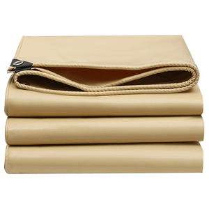 Dày Không Thấm Nước Bạt PVC Ngoài Trời Tráng Biểu Ngữ Mái Hiên Chống Uv Cắm Trại Lều Pergola Mặt Trời Nơi Trú Ẩn Xe Tải Nặng Nhiệm Vụ Vải - Product Image 1