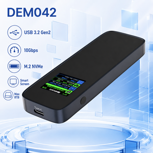 Boîtier SSD M.2 NVMe intelligent avec écran LCD 1,3 pouces, USB 3.2 Type-C 10 Gbit/s, RTL9210 DEM042, compatible jusqu'à 8 To - Product Image 3