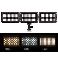 Panneau lumineux vidéo LED bicolore Viltrox VL 162T 3200-5600K CRI95+ à intensité variable, alimentation DC, éclairage de studio photo