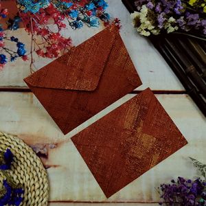 Enveloppes en papier texturé vintage de qualité supérieure, personnalisées pour les invitations, les cartes de vœux, les lettres personnelles, vente en gros <span class=keywords><strong>d</strong></span>'usine - Product Image 5