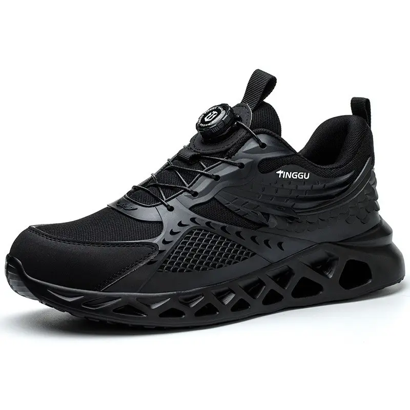 Chaussures anti-fracassantes imperméables extérieures industrielles de travail en acier de chaussures de sécurité d'orteil pour les hommes