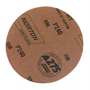 Durable 5 \ "para <span class=keywords><strong>Norton</strong></span> A275 disco abrasivo con respaldo de película 5/6 \" herramientas de pulido para lijado hecho de diamante cerámica Zirconia PU espuma - Product Image 3