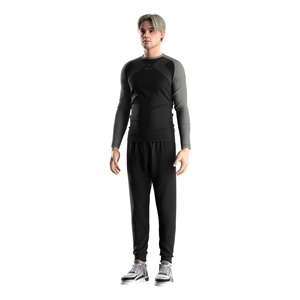 Vêtements de sport de haute qualité pour hommes, vêtements de fitness, vêtements de sport en gros, t-shirt de sport à manches longues, t-shirt de compression - Product Image 5