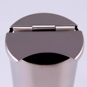 Soporte para Pinzas de Acero Inoxidable Bai Rui con Tapa, Contenedor Cónico Invertido para Esterilización de Pinzas, Uso en Laboratorio - Product Image 2