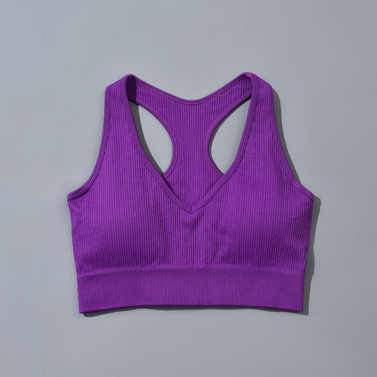 Purple-bra