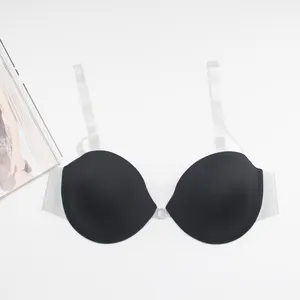 <span class=keywords><strong>Soutien</strong></span>-<span class=keywords><strong>gorge</strong></span> sans bretelles, sexy, avec dos transparent, sangle Invisible, Push-Up, rembourré, à armatures et dos nu - Product Image 1