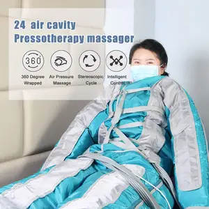 Fábrica profissional beleza equipamentos Pressoterapia ar pressão slim massagem circulação sanguínea máquina para perna