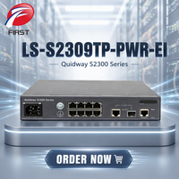 Switch Administrado LS-S2309TP-PWR-EI de 8 Puertos PoE RJ45 con Uplink SFP para Enlace de Datos Local Estable y Unidad de Mantenimiento de Hardware de Red