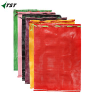 Groothandel Hoge Kwaliteit 60*100Cm 25Kg 30Kg 50Kg Pp Buisvormige Netzak Voor Ui Aardappel Groente En Fruit