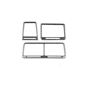 Per 2024 nuovi accessori Dodge sfidante creativi in fibra di carbonio reale adesivi per presa d'aria - Product Image 2