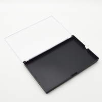 Mattierte Transparente Leere Lidschatten-Dose DIY Professionelle Künstler-Kompaktpuder-Palette Kosmetik-Verpackungsbehälter