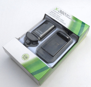 Batterie 4 en 1 4800mAh pour <span class=keywords><strong>manette</strong></span> Xboxes 360 <span class=keywords><strong>Chargeur</strong></span> de batterie rechargeable pour <span class=keywords><strong>manette</strong></span> de jeu <span class=keywords><strong>Xbox</strong></span> 360 Station de charge - Product Image 2