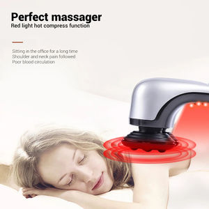 Nouveau masseur de dos vibrant à main puissant marteau de massage à double tête de relaxation électrique - Product Image 3