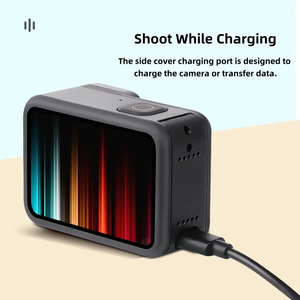 Couvercle latéral de batterie à rabat anti-poussière détachable noir pour <span class=keywords><strong>Gopro</strong></span> Hero13 12 <span class=keywords><strong>11</strong></span> 10 9 - Product Image 3