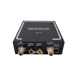 Produk berkualitas tinggi konsumen UHF 1 saluran CATV Analog lincah <span class=keywords><strong>Audio</strong></span>/Video <span class=keywords><strong>Audio</strong></span> AV <span class=keywords><strong>RCA</strong></span> ke RF Modulator - Product Image 2