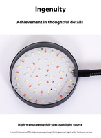 E26/E27 Base Full Spectrum LED Vase Clip Plant Light Favorise la floraison de nouvelles fleurs charnues de plantes d'intérieur Nouveau produit