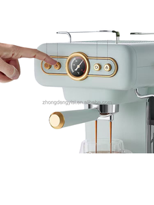Máquina de Espresso Italiana Semiautomática Profesional de 20 Bares - Cafetera Rosa con Sistema de Agua Caliente - Product Image 6