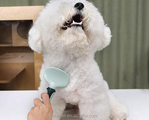 8Pcs Thiết Lập Nhựa Cao Su Pet Dog Công Cụ Làm Sạch Tóc Loại Bỏ Tắm Bàn Chải Detangling Lược Cắt Móng Tay Bàn Chải Đánh Răng Cho Mèo Chó - Product Image 5