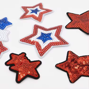 Parche Bordado Personalizado con Estrellas y Lentejuelas - Aplique Termoadhesivo al por Mayor para Sombreros, Ropa, Zapatos y Mochilas - Product Image 5