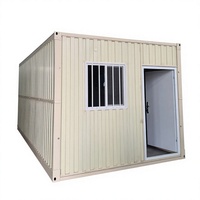 Maison Modulaire Conteneurisée, Structure en Acier Galvanisé, Cabine Portable Isolée pour Dortoir de Chantier et Bureau