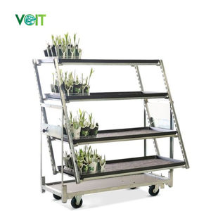 Chariot d'affichage professionnellement conçu pour les plantes et les fleurs Élevez les capacités d'affichage floral - Product Image 3