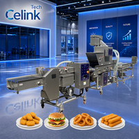 Machine à galettes de viande pour hamburgers KFC, McDonald's, Subway, etc., ligne de production de hamburgers, machine à former des burgers de poisson