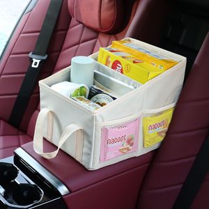 Organizador de maletero plegable de gran capacidad, bolsillos de malla, Material de poliéster, lados de red elásticos, almacenamiento de <span class=keywords><strong>coche</strong></span> de alta calidad - Product Image 2