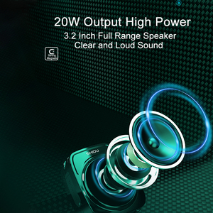 Shidu <span class=keywords><strong>20</strong></span> <span class=keywords><strong>Watts</strong></span> mạnh mẽ Loud chuyên nghiệp có thể sạc lại mini Loa cá nhân cho giáo viên không dây di động bằng giọng nói khuếch đại - Product Image 6