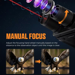 Caméra de surveillance Z096 avec écran HD 4,0 pouces, 58MP, zoom 8x, 7 niveaux de luminosité, portée 600m, multilingue, batterie 5000mAh, étanche, enregistrement vidéo, vision nocturne - Product Image 6