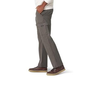 Pantalon cargo droit tissé décontracté et élégant pour hommes, couleur unie de haute qualité, multi-poches, séchage rapide, respirant, bon marché, exportation. - Product Image 3