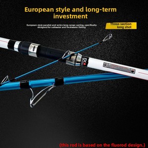 Caña de Pescar Telescópica de Fibra de Carbono Weihai de 4.2m, Estilo Europeo, para Surfcasting, de Tres Secciones - Product Image 4