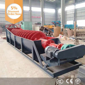 Lavadora de Arena de Espiral Simple XL762 de Alta Eficiencia, Maquinaria de Lavado de Arena con Tornillo de Sílice, Directo del Proveedor de Fábrica - Product Image 1