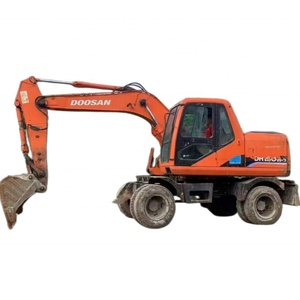 รถขุดไฮดรอลิกแบบล้อ Doosan 150 มือสองนำเข้าขาย รถขุดล้อยาง Doosan 150 นำเข้าขาย - Product Image 1