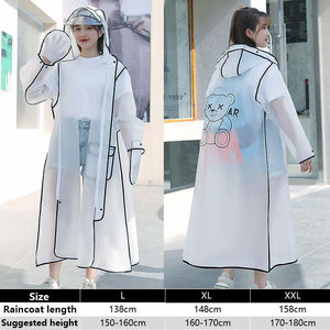 Womens Long Rain Poncho Full Body Coverage Storm Proof Design for Adult Riding Electric Vehicle Battery Car Rain Protection <strong>Gear</strong> - Product Image 5