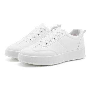 Baskets décontractées à semelle épaisse pour hommes, chaussures de marche à lacets en PU, antidérapantes, vente en gros d'usine, prêtes à être expédiées - Product Image 4