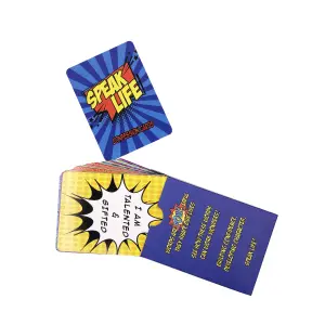 Custom Affirmation Cards Building Confidence Positive Developing Character Speak Life Confession Cards