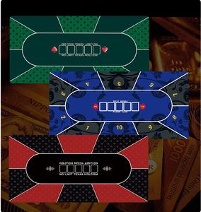 Tapis de jeu de cartes personnalisé FX, épaissi et à bords cousus, en caoutchouc souple antidérapant, tapis de poker poli - Product Image 5