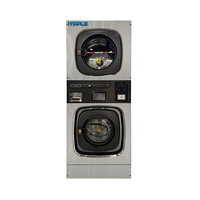 Sèche-Linge Professionnel à Gaz Grande Capacité 9kg-50kg 220V pour Hôpitaux et Usage Commercial, Chauffage Électrique pour Séchage des Vêtements