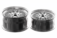 Jantes forgées personnalisées GS brossées et polies 2 pièces 19 20 21 22 24 26 pouces 5x114.3 5x112 5x120 pour voitures Benz BMW Audi