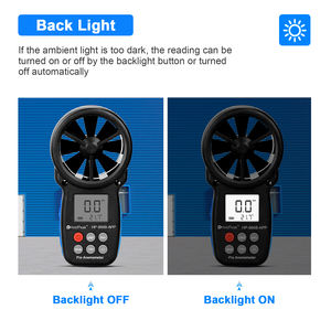 Tahan puncak 866B-APP Digital Anemometer genggam pengukuran kecepatan angin instrumen dengan Ponsel Link - Product Image 5