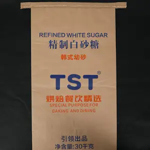 Sac de sucre en polypropylène 50 kg avec fabricant de doublure intérieure en PE