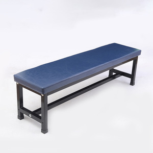 Banco de Espera Changjian Modelo 1211 2156 Tapizado en Azul para Uso en Clínicas - Product Image 1