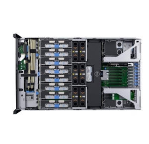 เซิร์ฟเวอร์แบบแร็ค Poweredge R930 4U ชิปเซ็ต C612 H710 โปรเซสเซอร์ Xeon Silver กำลังไฟ 750W แรม 16GB DDR4 ความจุ 64GB 6 ช่อง PCIE 3.0 สำหรับเก็บข้อมูล HDD SSD Poweredge R93 - Product Image 2