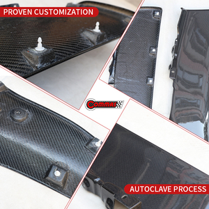 Kit interior de puerta lateral de fibra de carbono seca estilo OEM, el más vendido, para piezas de carrocería Ferrari 458 - Product Image 2