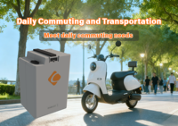 Batterie au lithium Lezet compatible haute tension 48V 25Ah LiFePO4 avec BMS intégré pour vélos électriques et voiturettes de golf, 1000 cycles, certifiée CE