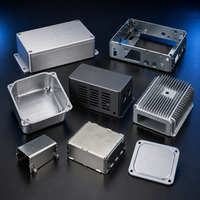 Casing Kabinet Server Rak Mount Berbahan Plat Logam Custom, Pabrik Bersertifikasi ISO9001, Produsen Suku Cadang Logam Stamping